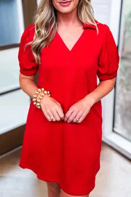Red Mini Dress
