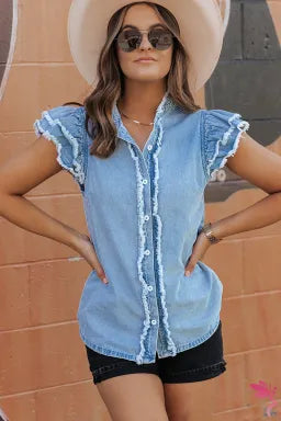 Denim Top