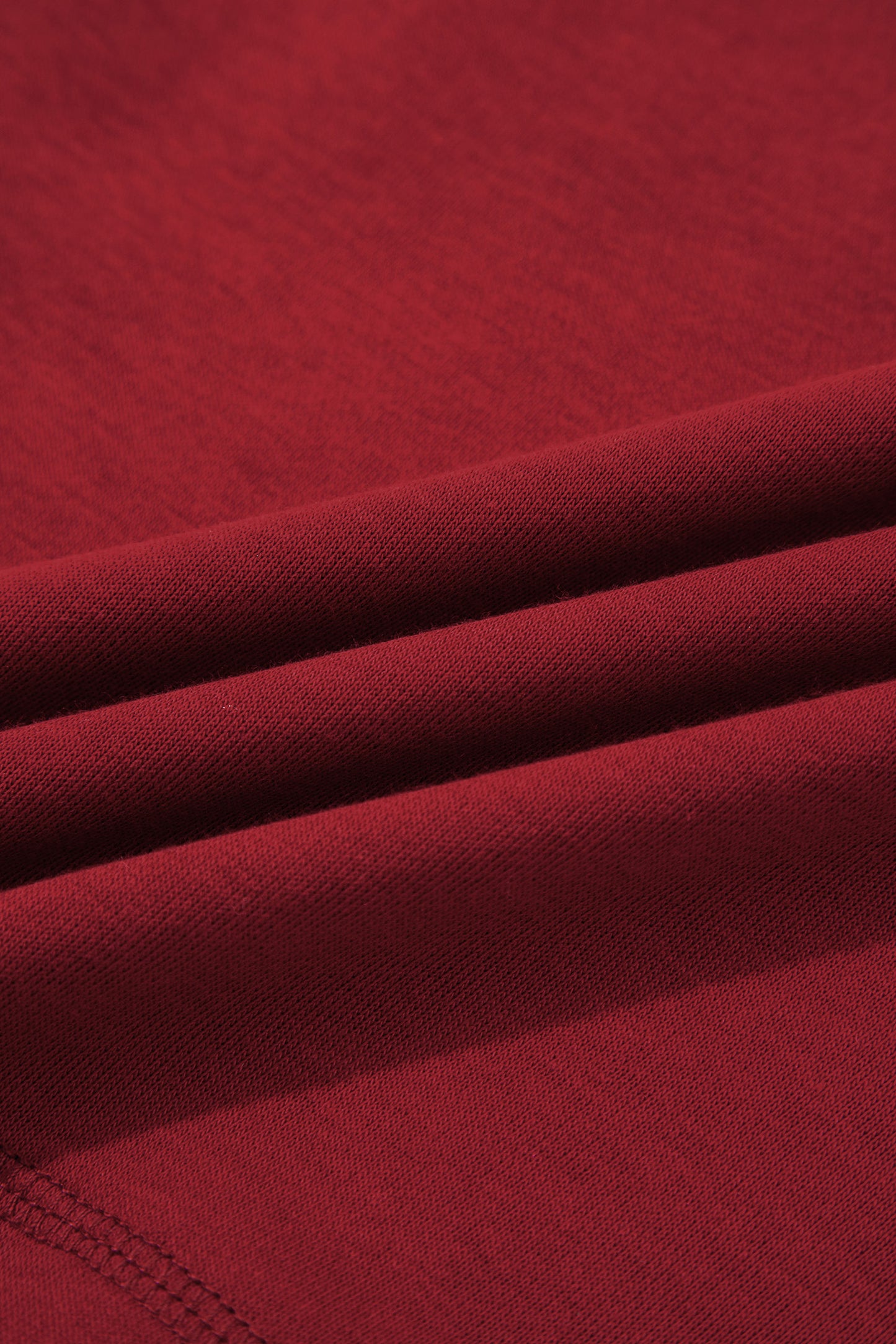 Racing Red Drop Shoulder Boxy Tee and Barrel Pants Set