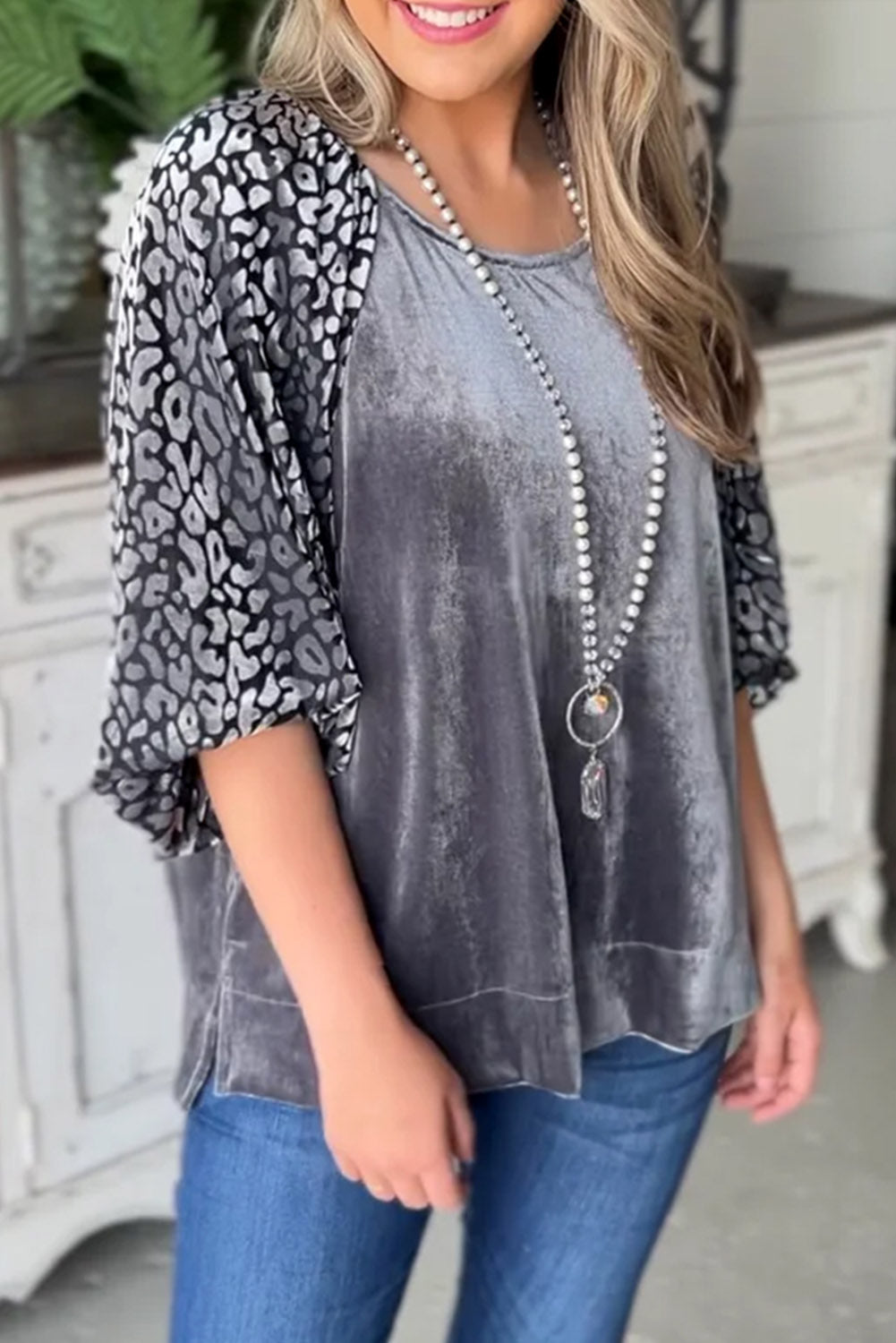 black cheetah print