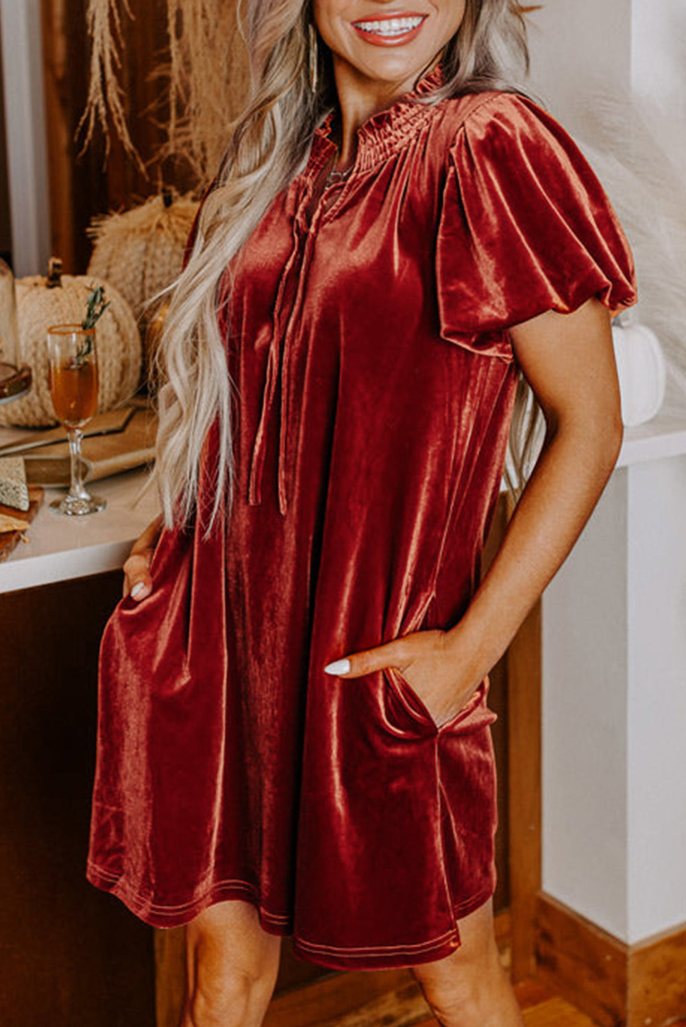 cinnamon dress