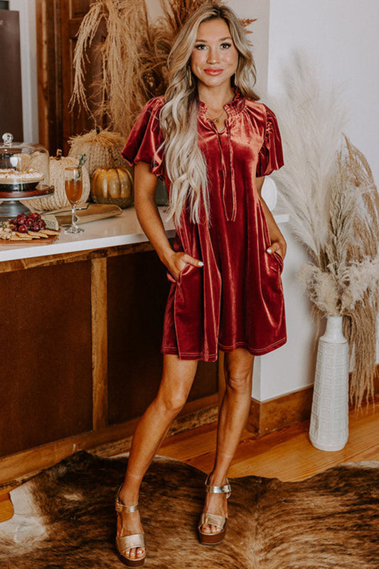cinnamon dress