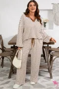 KHAKI STRIPE SET #13 11/21