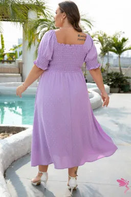 Lavender Plus Dress