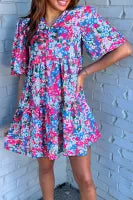 Floral Mini Dress