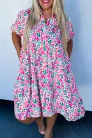 Plus Size Floral Dress