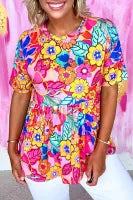 Floral Babydoll Top