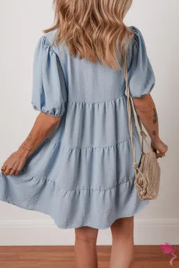 Blue Shift Dress