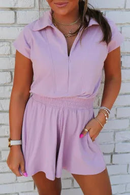 Orchid Romper